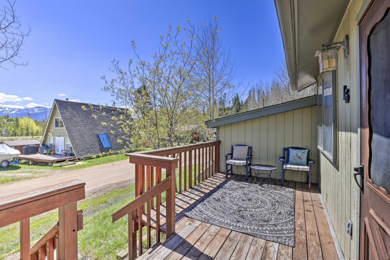 Grand Lake Home Fireplace, Deck And Mountain Views Exteriér fotografie