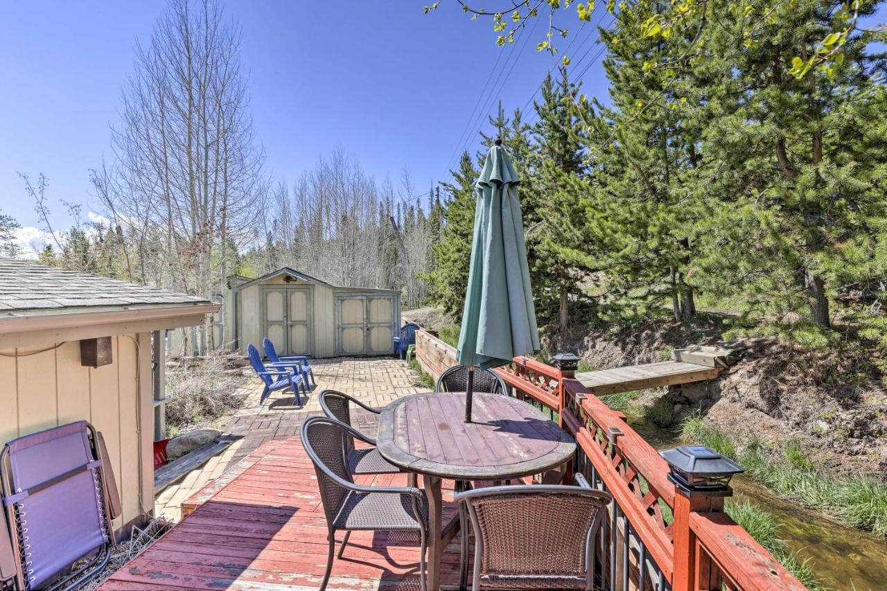 Grand Lake Home Fireplace, Deck And Mountain Views Exteriér fotografie